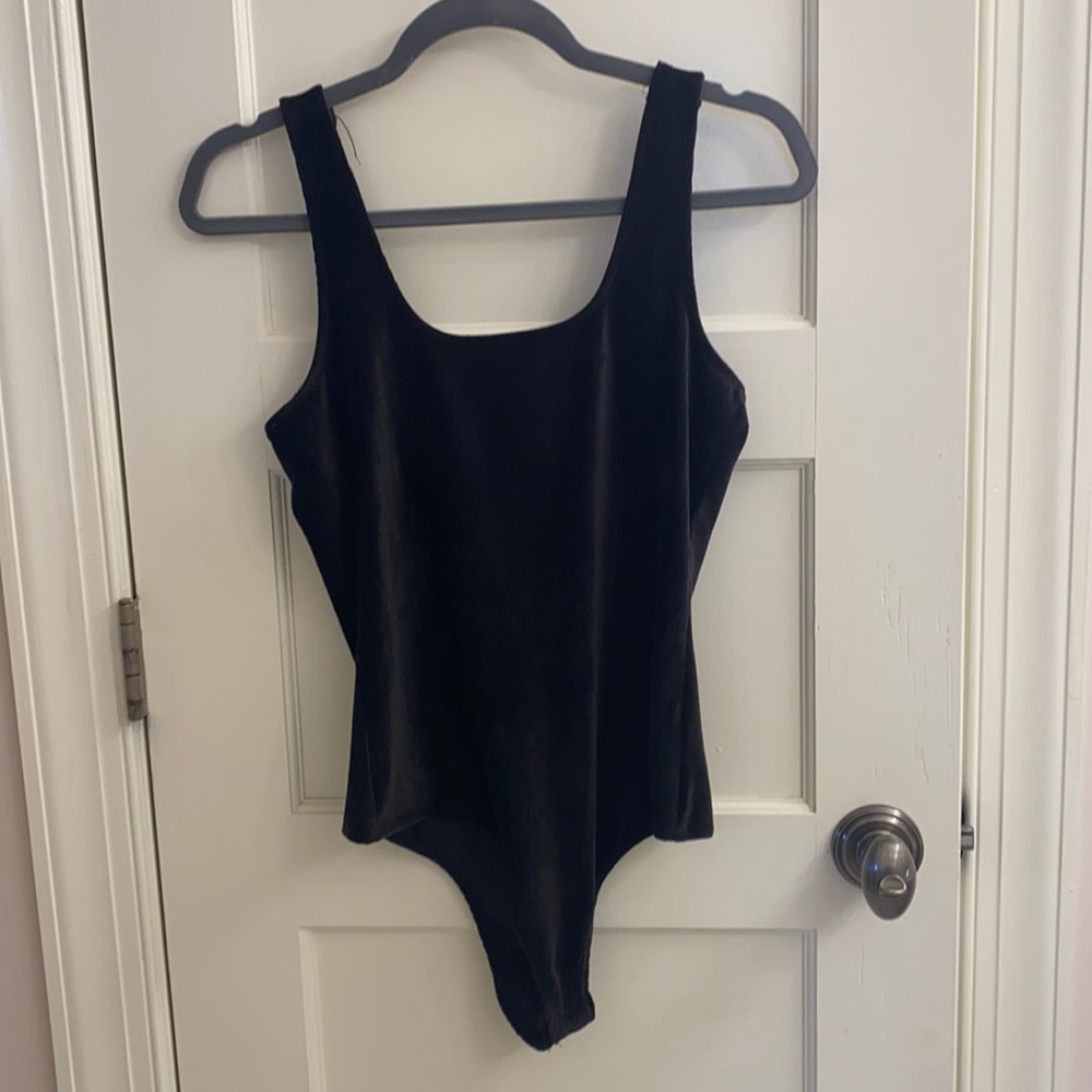 Black Velvet bodysuit